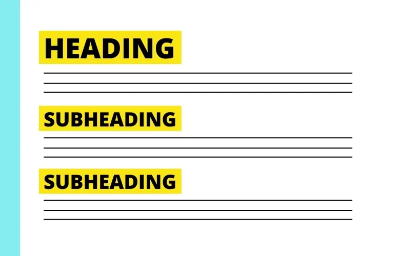 Headings